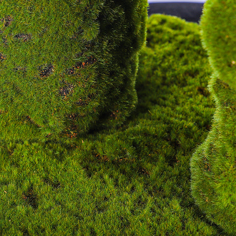 Artificial Grass Moss Mushroom Statue