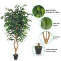 Realistic artificial ficus tree for modern interiors