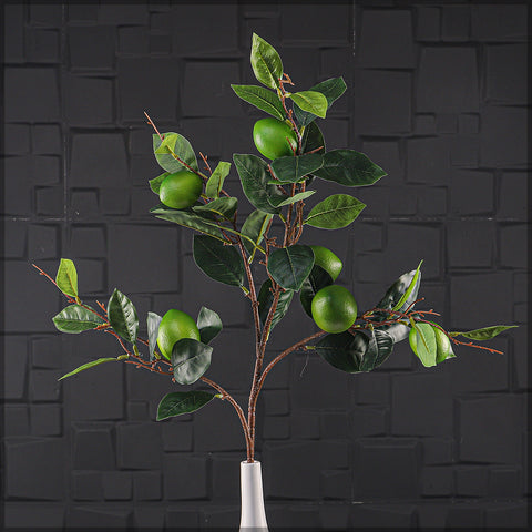 Artificial Lemon Branch with Fruits