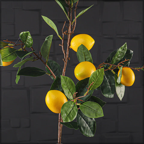 Artificial Lemon Branch with Fruits