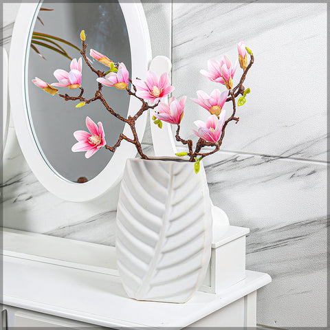 2pcs Artificial Yulan Magnolia Flower