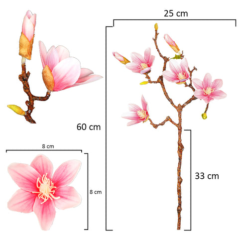 Artificial Yulan Magnolia Flower