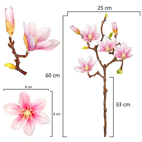 Artificial Yulan Magnolia Flower