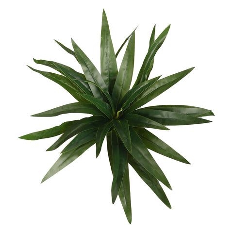 Artificial mini dracaena plant leaves for small spaces