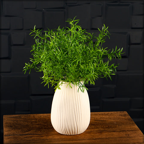 Faux mini sword plant for tabletops and shelves