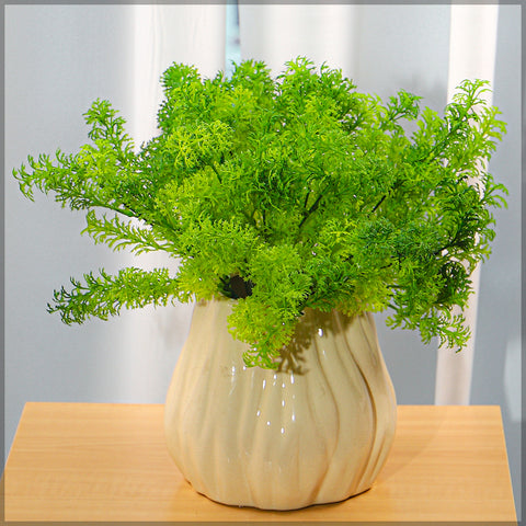 Artificial moss decor for home