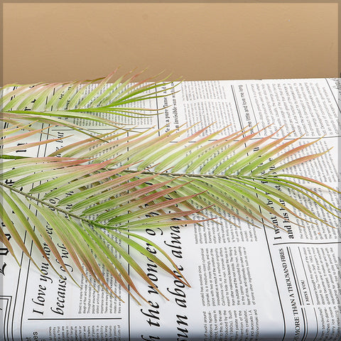 Faux palm leaf for modern decor