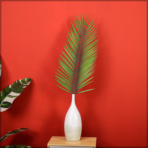 Tropical artificial palm leaf