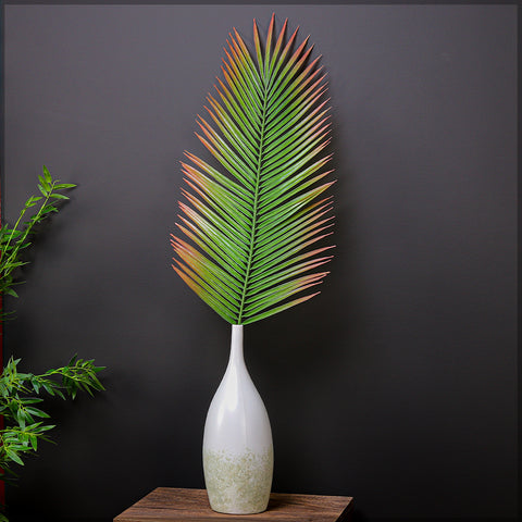 Plastic palm leaves for crafts