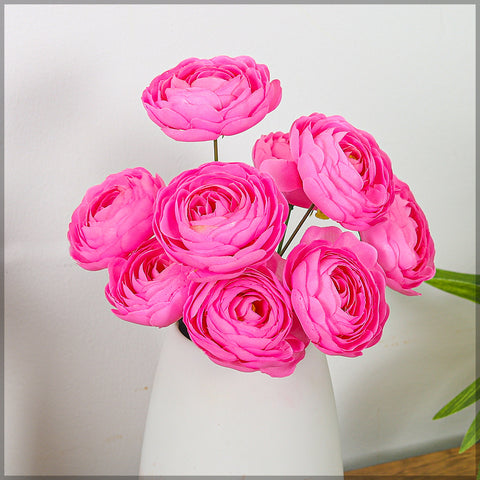 Artificial Rananculus Flowers Bunch