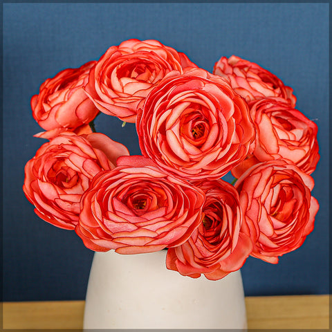 Artificial Rananculus Flowers Bunch