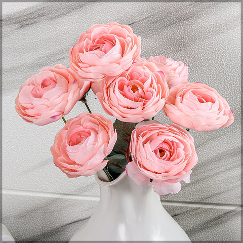 Artificial Rananculus Flowers Bunch