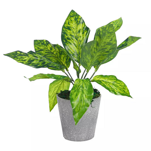 Artificial Potted Green Bunch Leaves