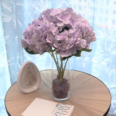 Artificial Hydrangea Silk Flower Bunch