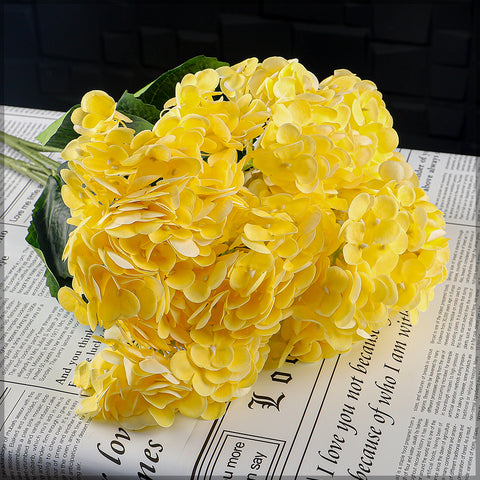 Artificial Real Touch Hydrangea Flowers