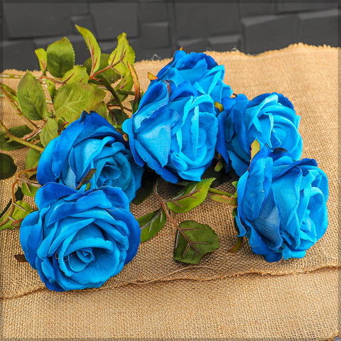 2pcs Artificial Rose Flower Stems