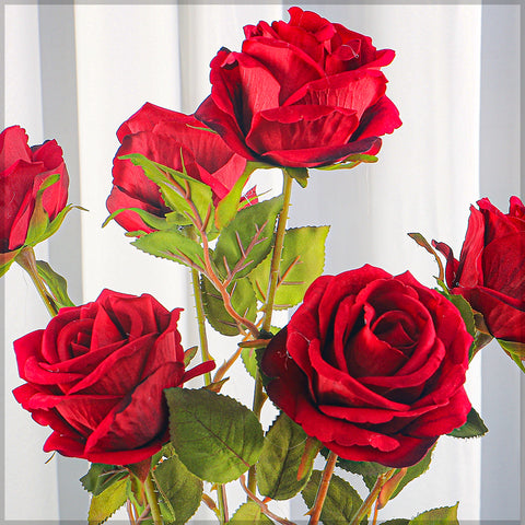 Artificial Rose Flower Stems