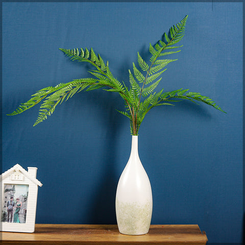 Faux fern plants designed to enhance living room and garden spaces