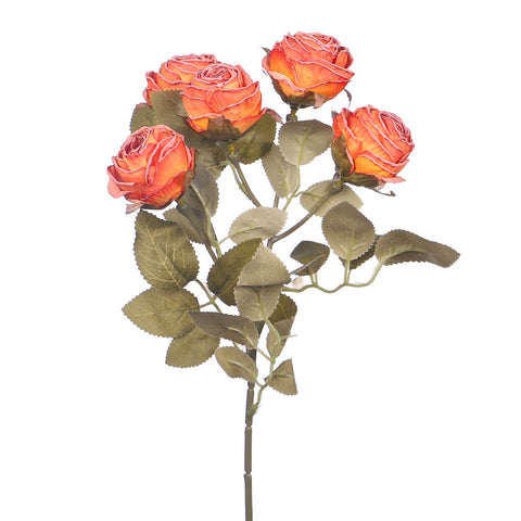 Artificial 5 heads Silk Single Stem Flowers