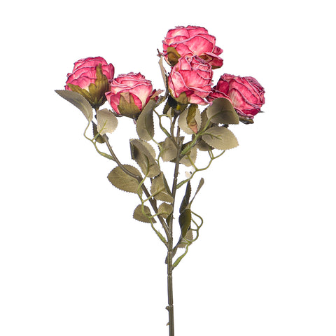 Artificial 5 heads Silk Single Stem Flowers