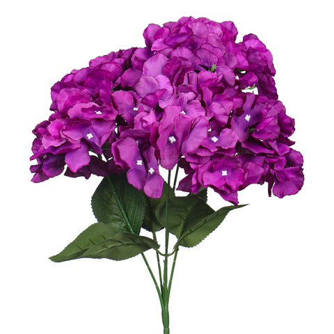 Artificial Silk Hydrangea Flowers