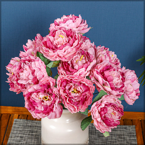 Artificial Silk Peony Flower