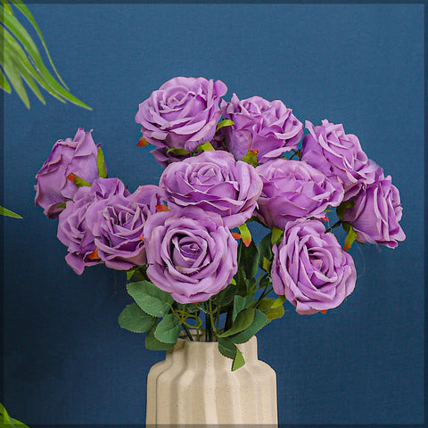 2pcs Artificial Silk Roses