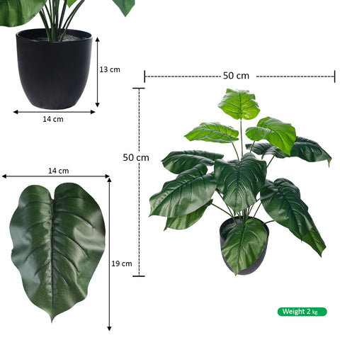 Artificial Tropical Desktop and Floor Potted Plant