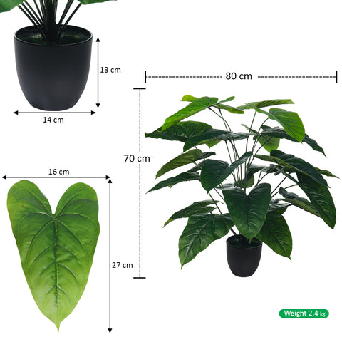 Artificial Tropical Desktop and Floor Potted Plant