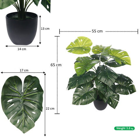 Artificial Tropical Desktop and Floor Potted Plant