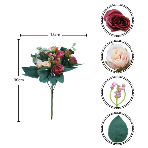 Artificial Mini Rose Flowers