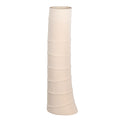 Elegant cream ceramic vase for modern home decor