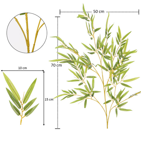 Artificial Bamboo Leaves  for UV