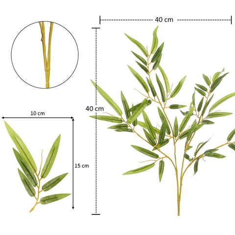 Artificial Bamboo Leaves  for UV