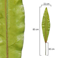 Artificial banana leaf tree for indoor and outdoor spaces