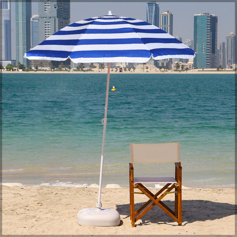 Small Patio Outdoor/ Beach Umbrella without Base