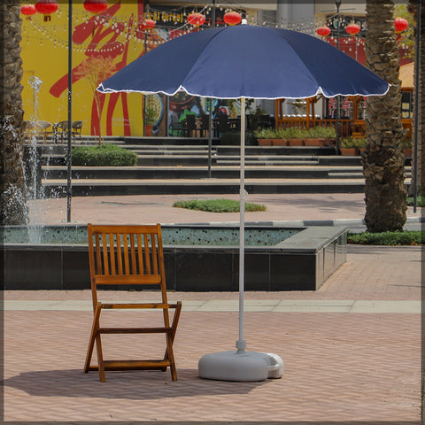 Small Patio Outdoor/ Beach Umbrella without Base