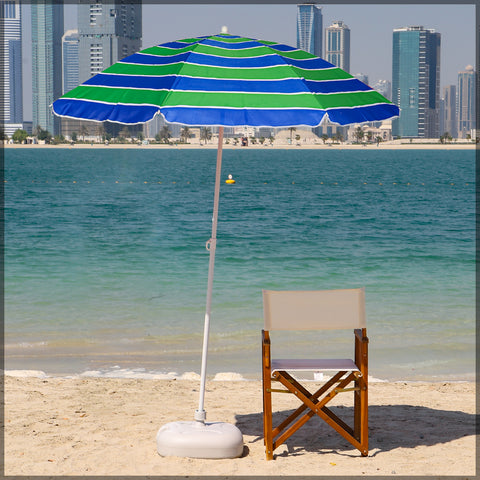 Small Patio Outdoor/ Beach Umbrella without Base