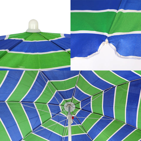 Small Patio Outdoor/ Beach Umbrella without Base