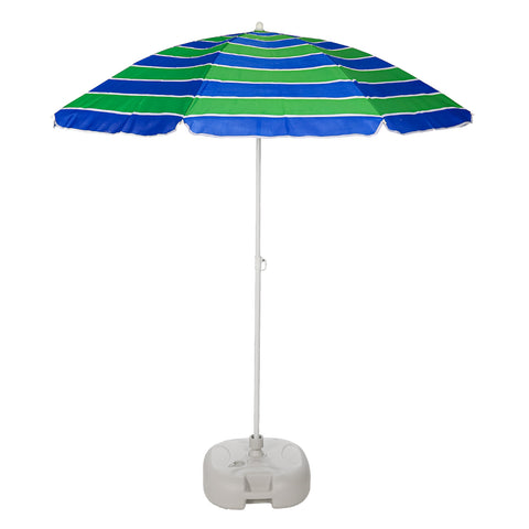 Small Patio Outdoor/ Beach Umbrella without Base