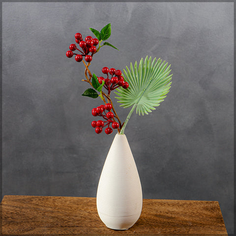 Simple Flower Arrangement with Vase