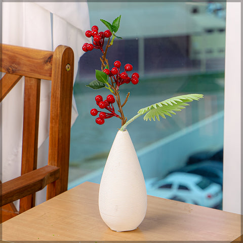 Simple Flower Arrangement with Vase