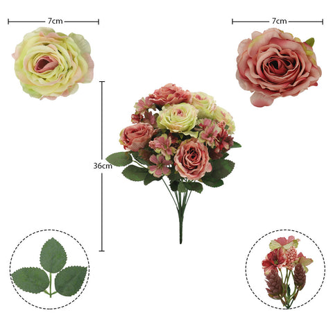 Artificial Silk Rose Diasy Flowers