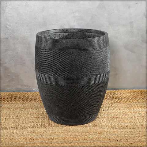 Black Line Design Magnesium Oxide Planter