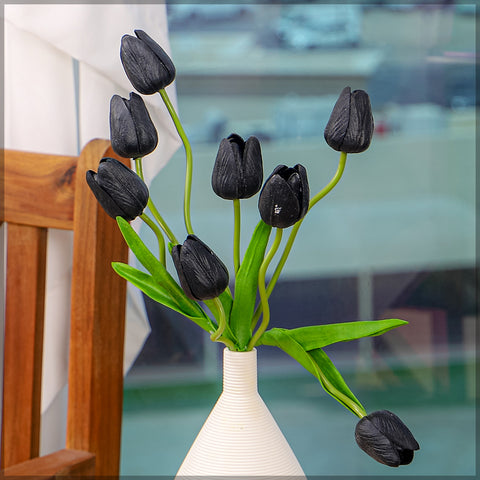 Simple Flower Arrangement with Vase