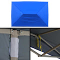 Waterproof pop-up shelter providing outdoor protection