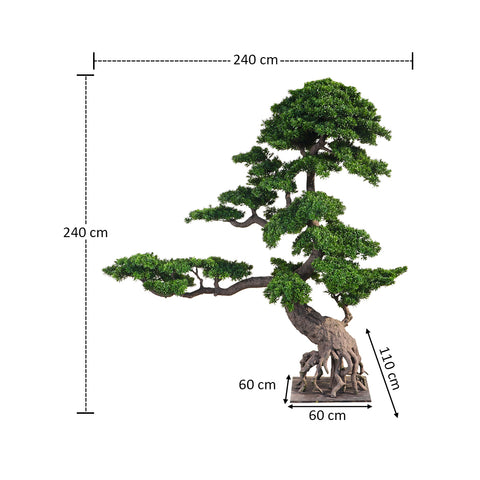 Faux bonsai tree 240cm