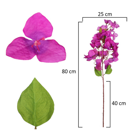 2pcs Artificial Bougainvillea Flower