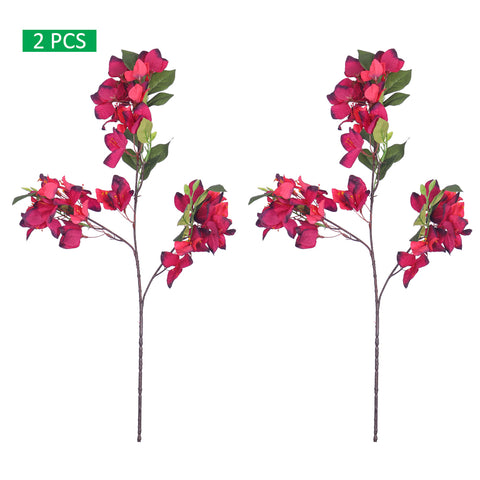 2pcs Artificial Bougainvillea Flower