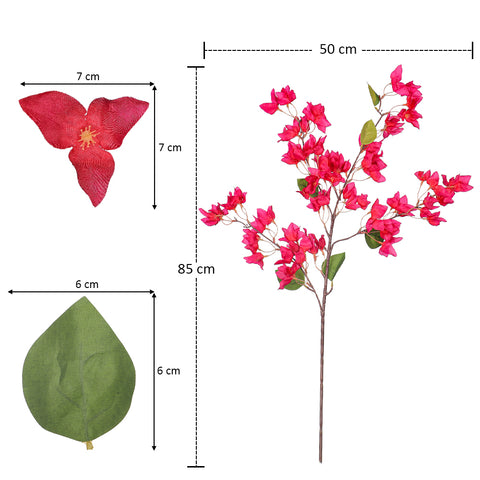 Artificial Bougainvillea Flower Stem